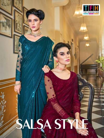 Salsa Style By TFH Designer Partywear Saree Collection
